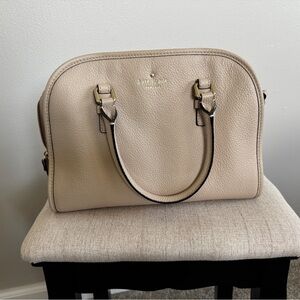 Kate Spade Beige Satchel Bag